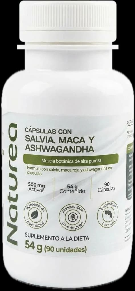 Naturea Salvia, Maca y Ashwagandha